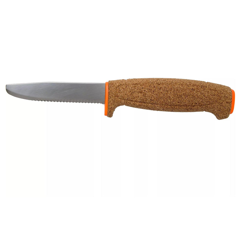 Morakniv Flowing Knife Serrato arancione in acciaio inossidabile a lama fissa universale