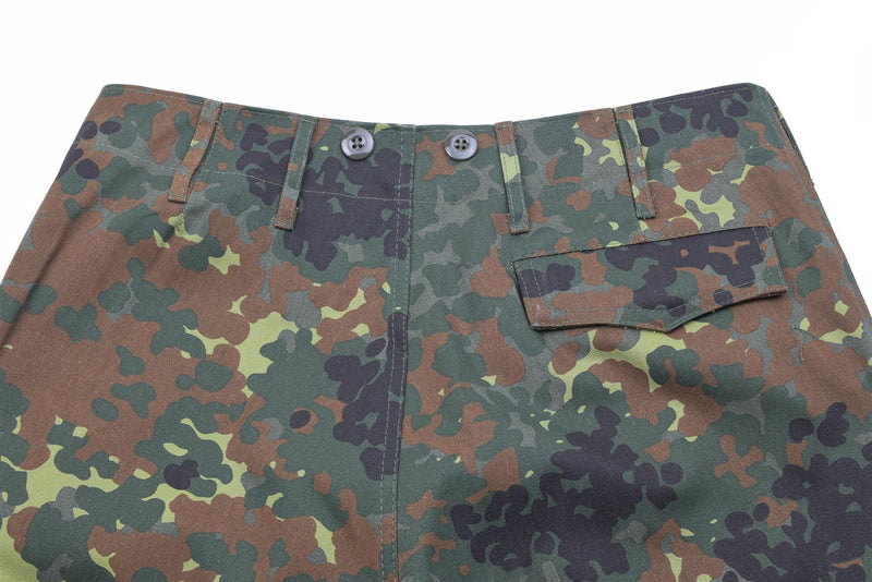 Pantaloni da carico in stile militare tedesco Flecktarn Camo Combat Army Acu pantaloni