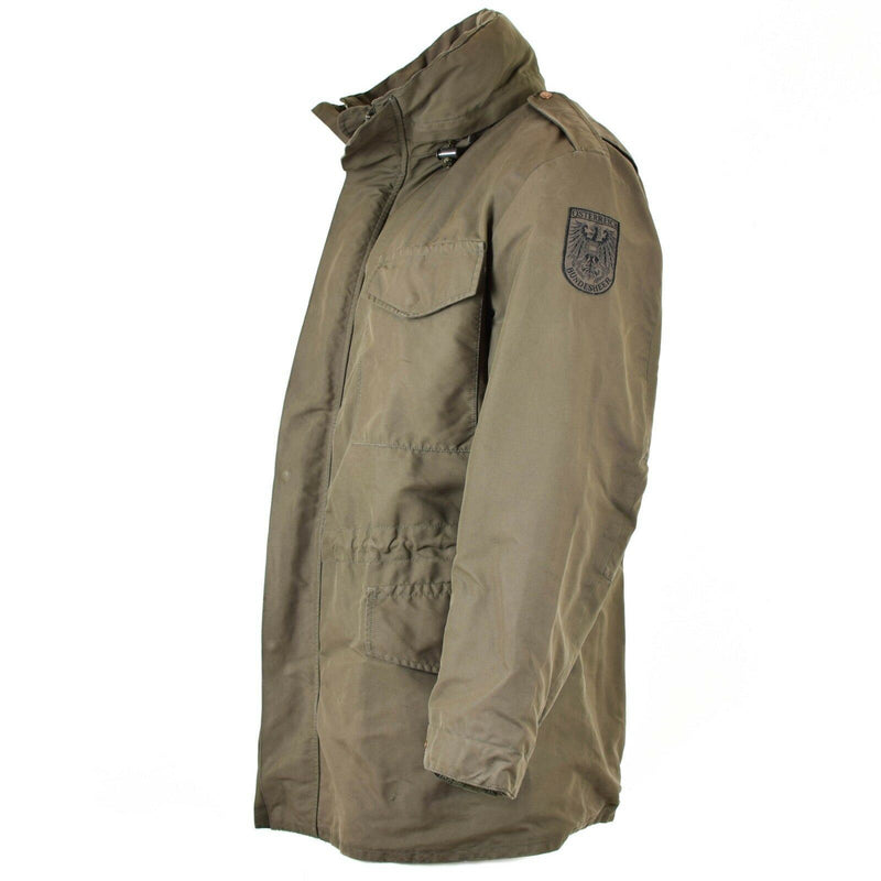 Gucca vera dell'esercito austriaco M65 Giacca Goretex Military Olive Parka impermeabile