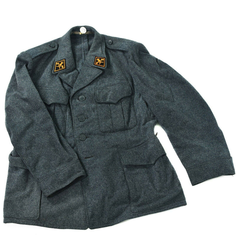 Guida di lana dell'esercito svizzero autentico Svizzera Emissione militare in eccesso uniforme grigio