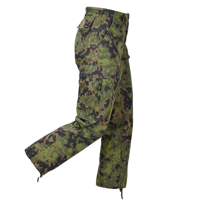 Pantaloni da combattimento MFH I pantaloni BDU durevoli regolabili m05 finlandese camo