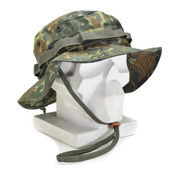 Mil-Tec Brand Style Military Style Ripstop Boonie Hat Lightweight Flecktarn Army Cap