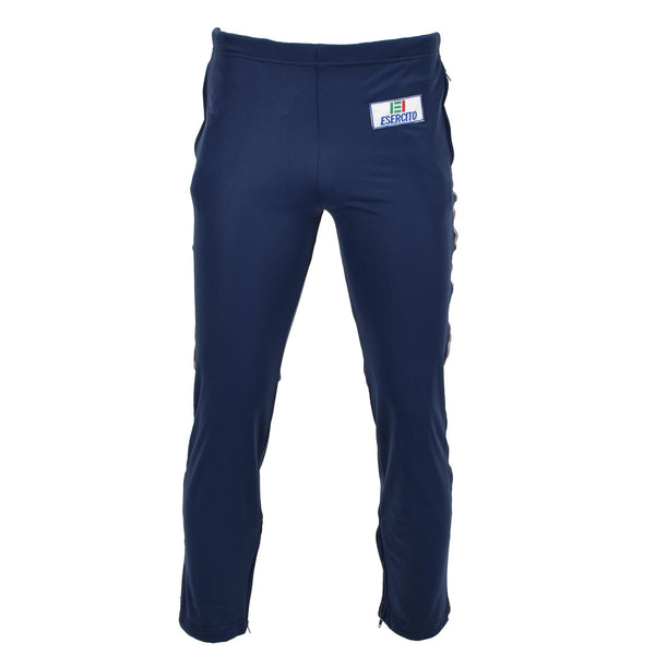 Volini pantaloni atletici militari italiani Esercito Logo Cuppuccio di caviglia blu