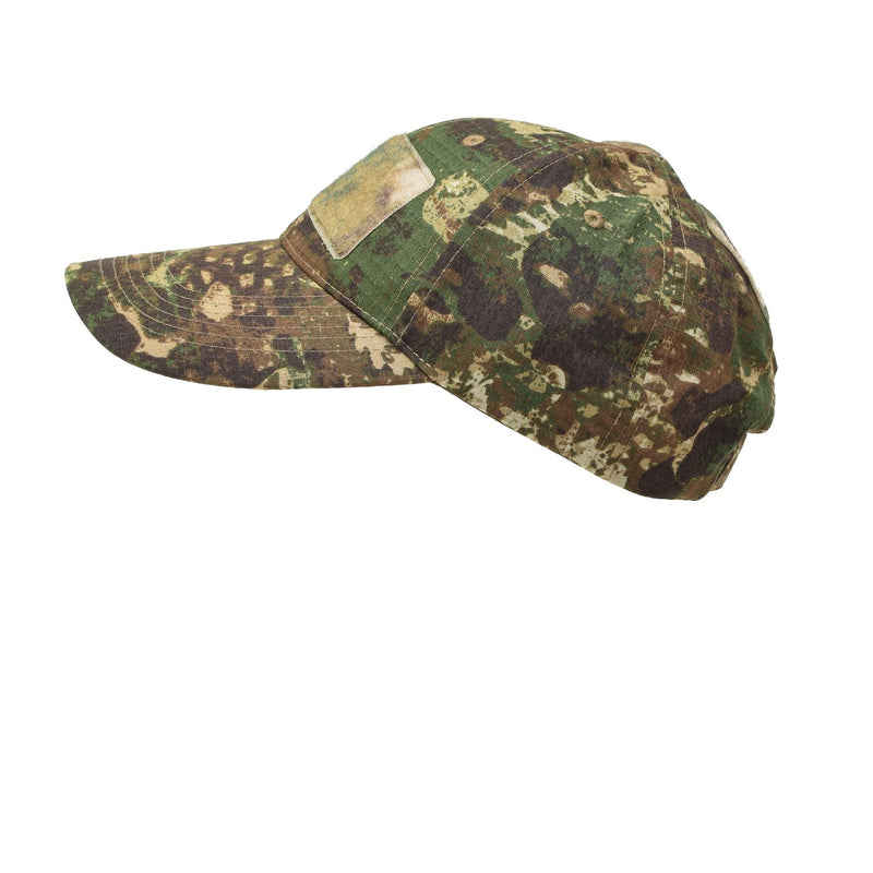 Cappellino in stile militare MIL-TEC camuffare piastre patch regolabili leggero