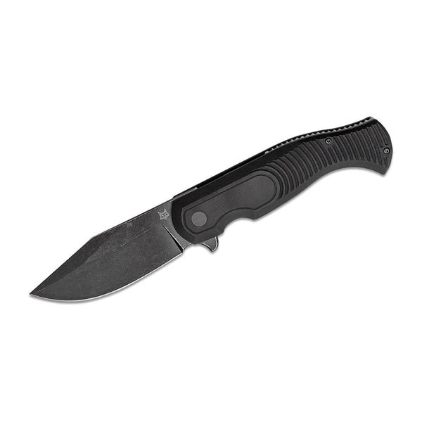 FOX CITS EASTWOOD TIGER Tiger Knife ad alta velocità D2 Acciaio G10 Black Tactical