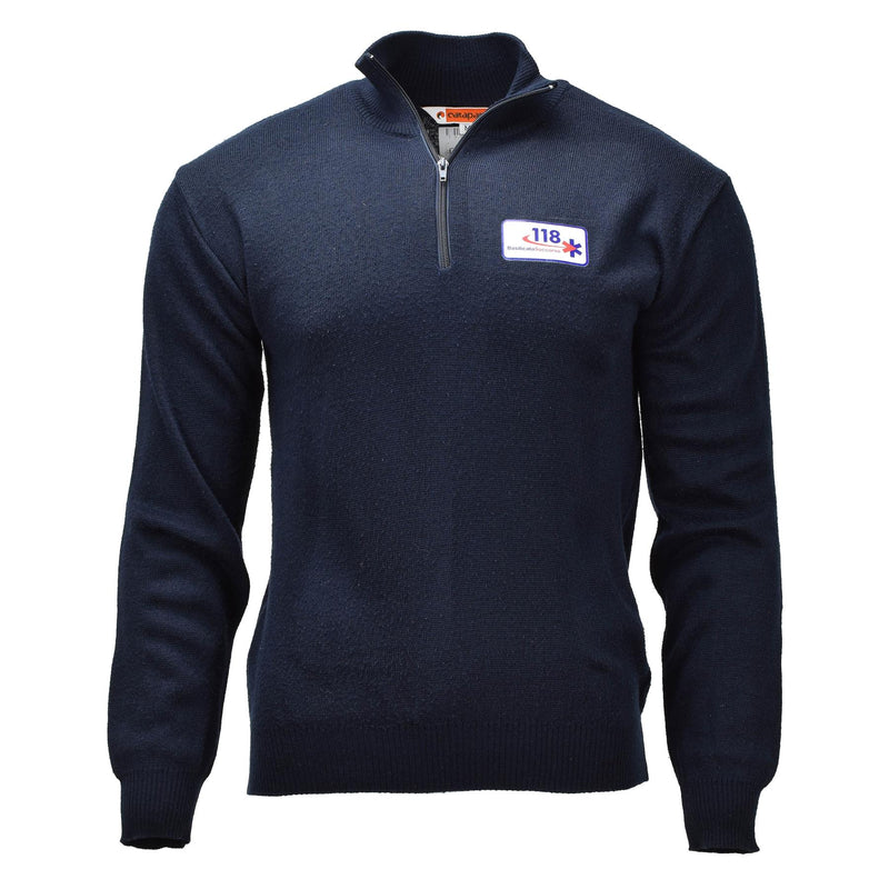 Servizio di emergenza dell'esercito italiano originale Pullover Pullover Woolwarmer Mwater