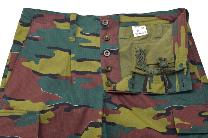 Pantaloni da combattimento sul campo dell'esercito belga originale Ripstop Pantaloni mimeti