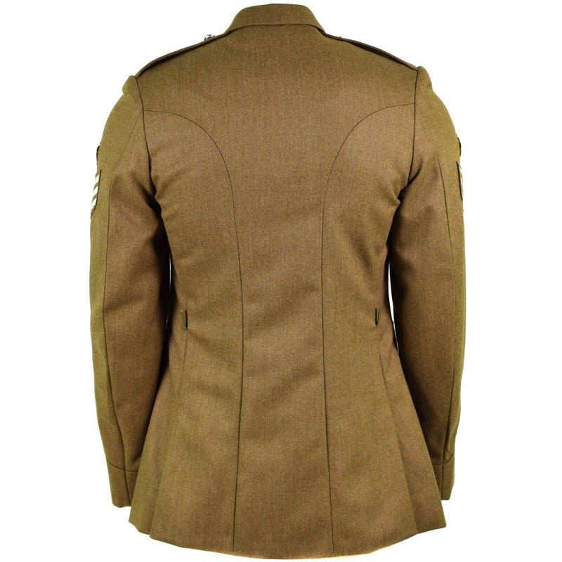 Giacca militare britannica originale Unniforme militare per la giacca militare Khaki Nuovo