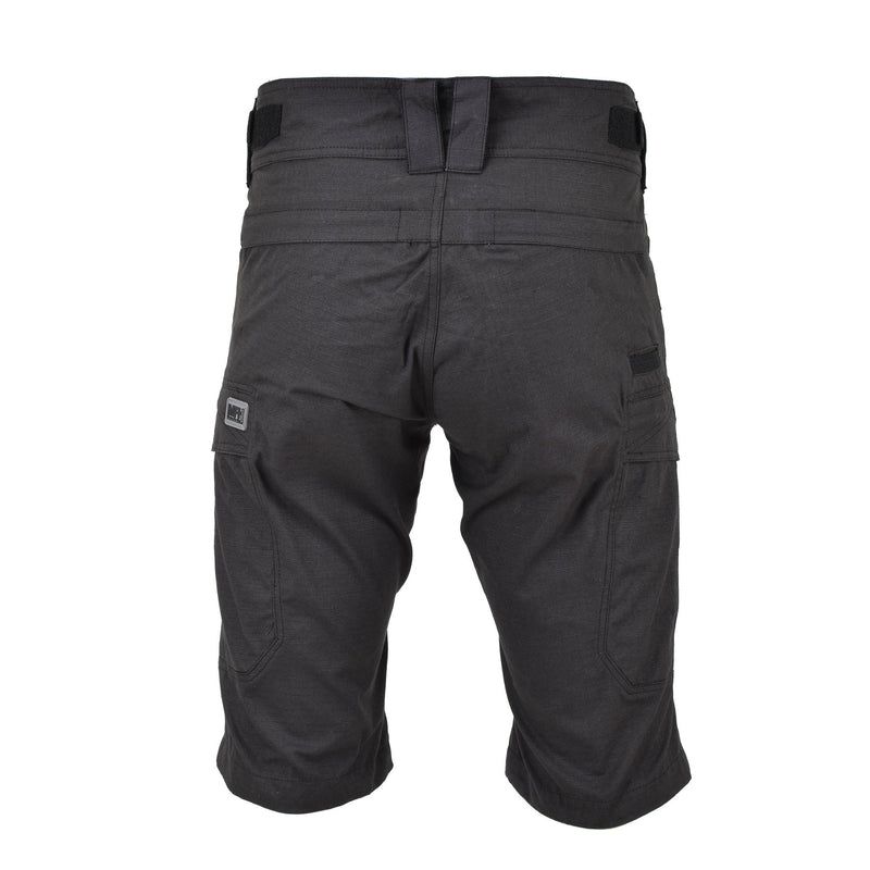 MFH Brand Shorts in stile militare Bermuda Black Black Robdy Cotton Ripstop Uniform Nuovo