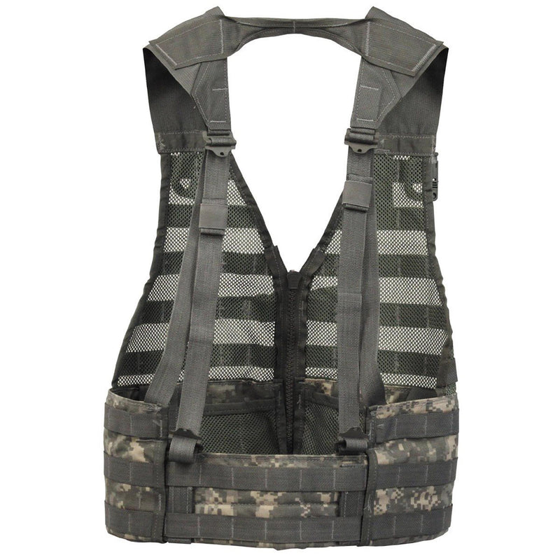 Match tattico dell'esercito americano originale Molle II regolabile grigio scuro unica