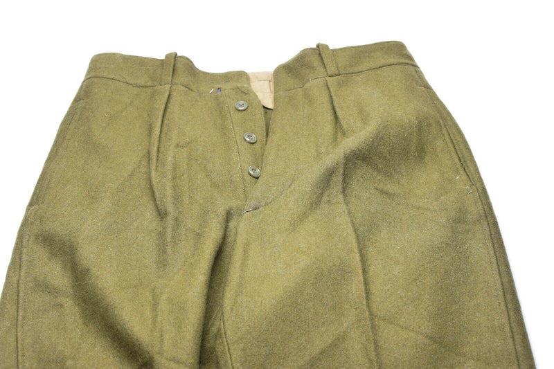 Guidi pantaloni da combattimento in lana dell'esercito rumeno pantaloni Khaki od verde Romania