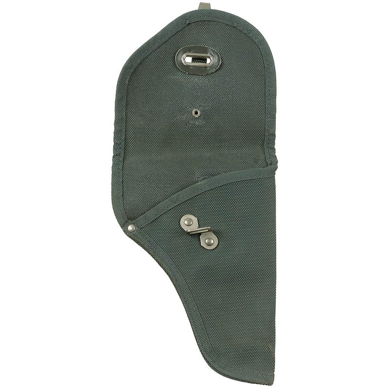 Holster di pistola militare italiana originale tela grigia tenuta regolabile pistola compatta