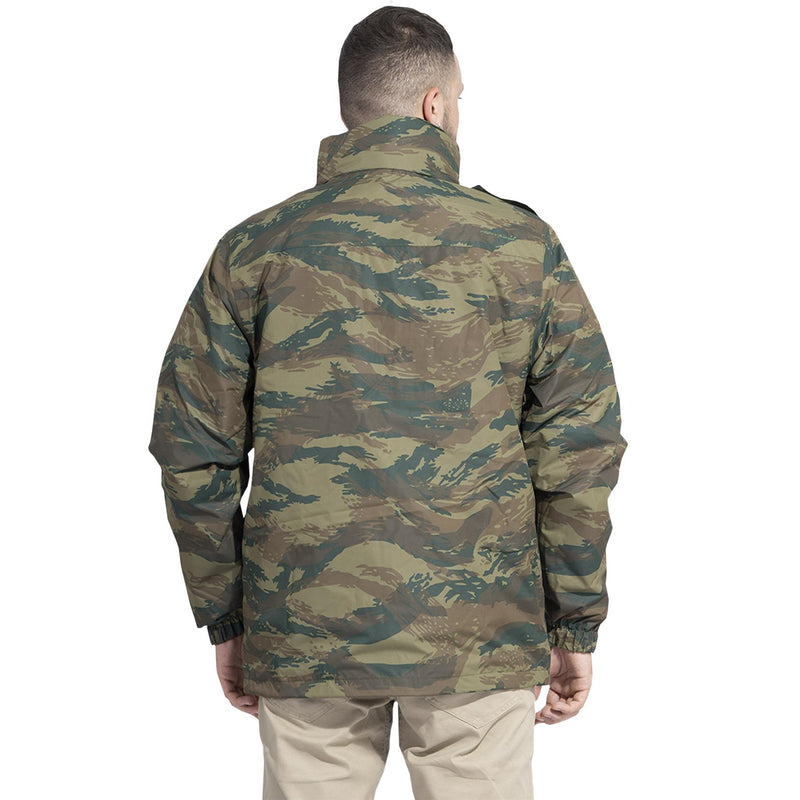 Pentagono Gen V3.0 Giaciglia militare greca Camo Giacca dell'esercito Waterproof Winter inverno