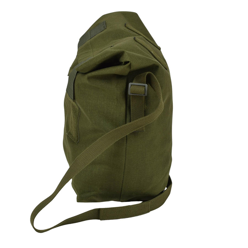 Oliva con rivestimento in nylon in pvc di borsa per spalla militare danese originale