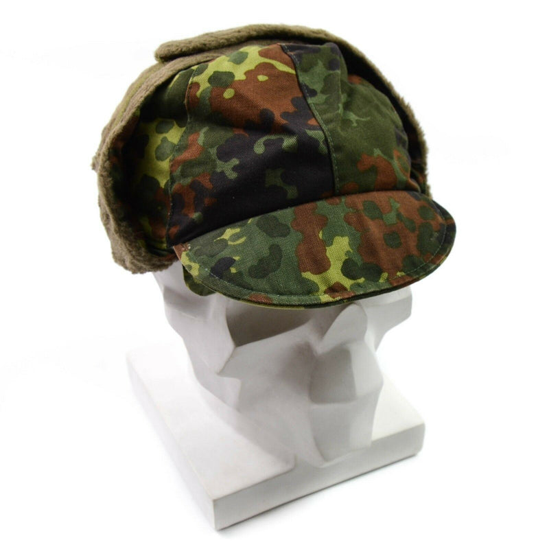 Guido berretto da pila invernale militare dell'esercito tedesco Flecktarn Hat Cold Weather