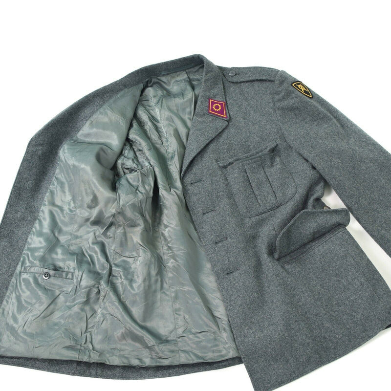 Guida di lana dell'esercito svizzero autentico Svizzera Emissione militare in eccesso uniforme grigio