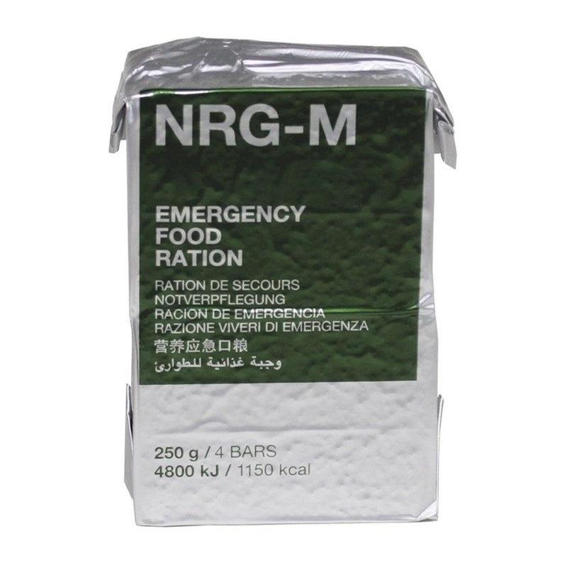 Trek'n Eat Nrg-M Army Emergency Survival Food Pack Prepper pronto a mangiare 275G