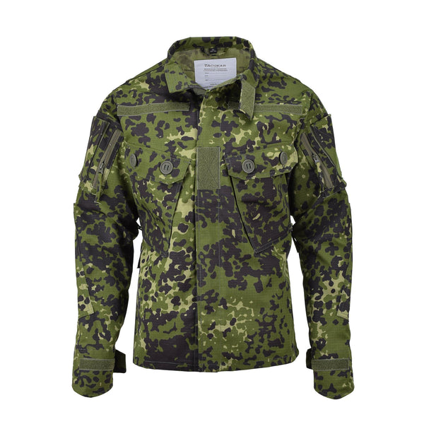 Tacgear marchio giacca da campo in stile militare danese Commando M84 camicie mimetiche