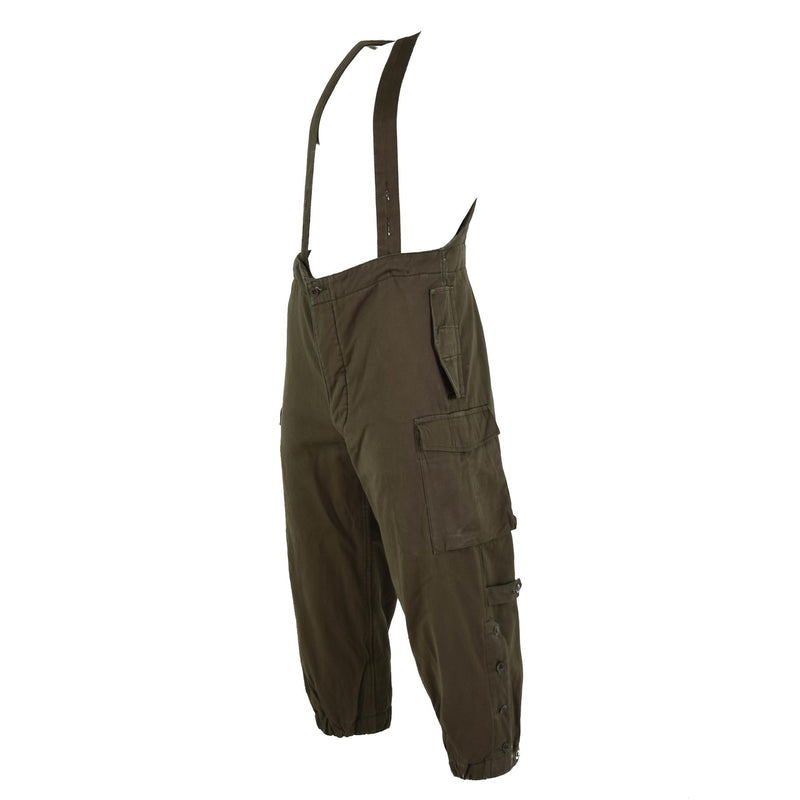 Pantaloni termici dell'esercito austriaco originali Bundeswehr pantaloni per la sospensione del freddo