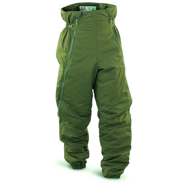 Pants dell'esercito svedese autentici isolati M90 Pantaloni termici Verdi Coldime