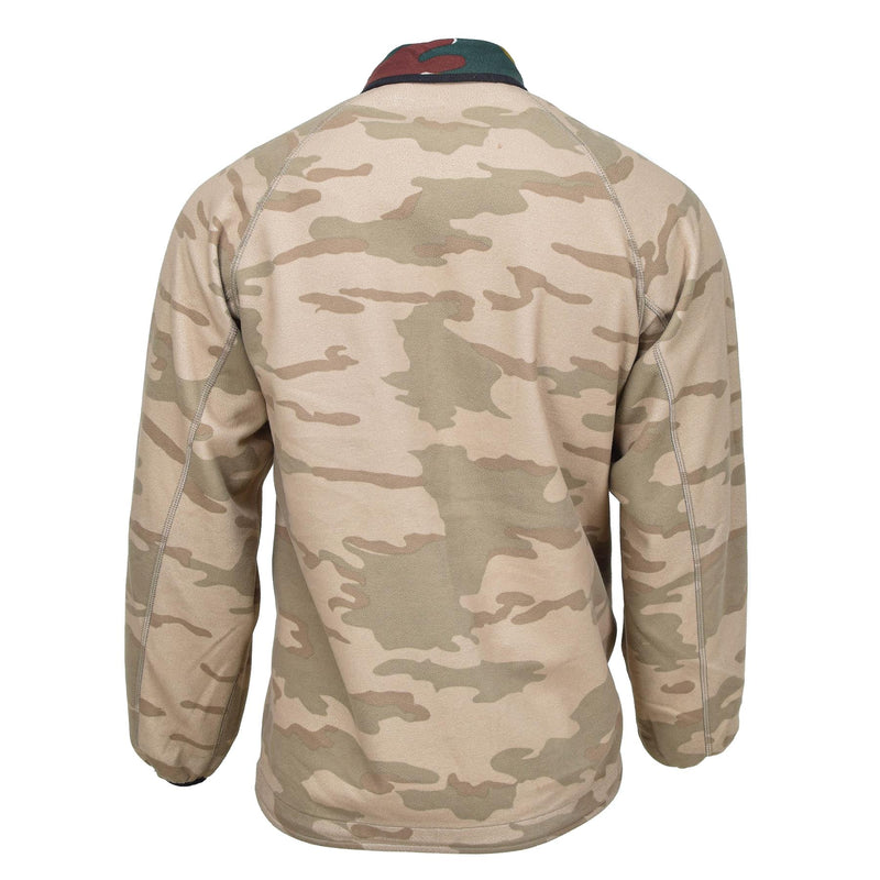 Giacca in pile di pile del belga originale reversibile Windstopper Bdu Jigsaw Jumper