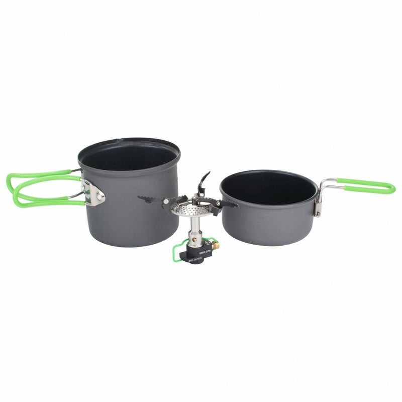 Optimus Crux Lite Solo Cook System Gas Stufa Campionamento da campeggio Woods Burner Outdoor