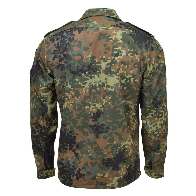 Camicie militari tattiche Leo Kohler Flecktarn Cambiatura a luce mimetica BW Giacca