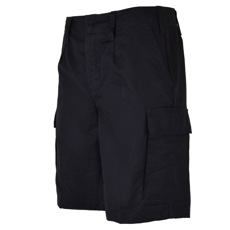 Guido problema dell'esercito tedesco Moleskin Shorts Dureble Cargo Summer Black Men's New