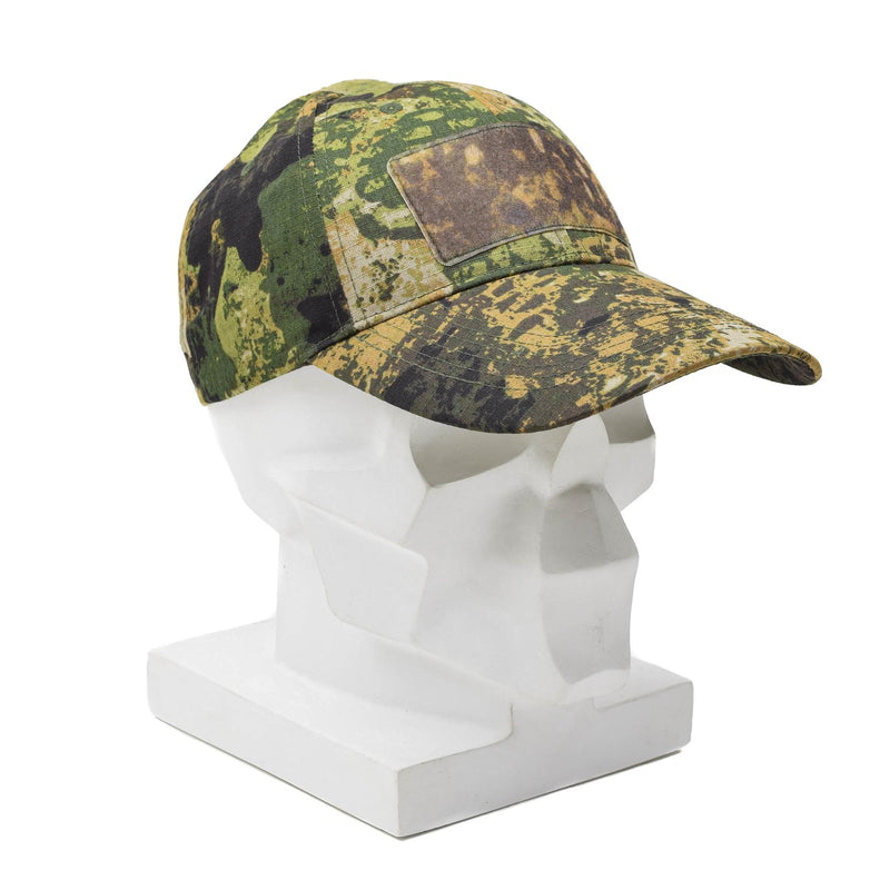 Cappellino in stile militare MIL-TEC camuffare piastre patch regolabili leggero