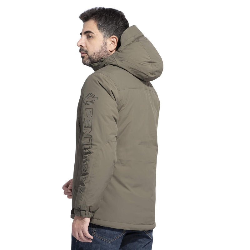 Pentagono Hoplite Parka Escape Edition Warm Jacket Water Water Repellente per l'acqua fredda