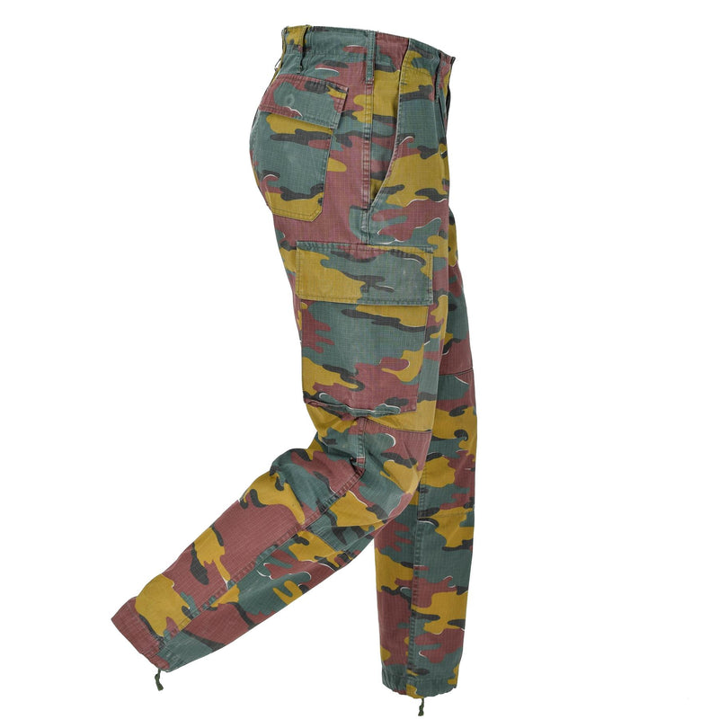 Pantaloni da combattimento del campo dell'esercito belga originale Pantaloni rob stop surplus militare