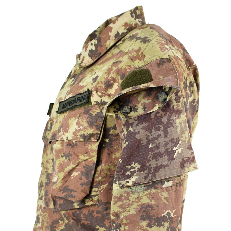 Articolo d'esercito italiano RIP STOP VEATO CAMO ACU COMBATTO COMBATTO CAMPIA DI CAMPIO