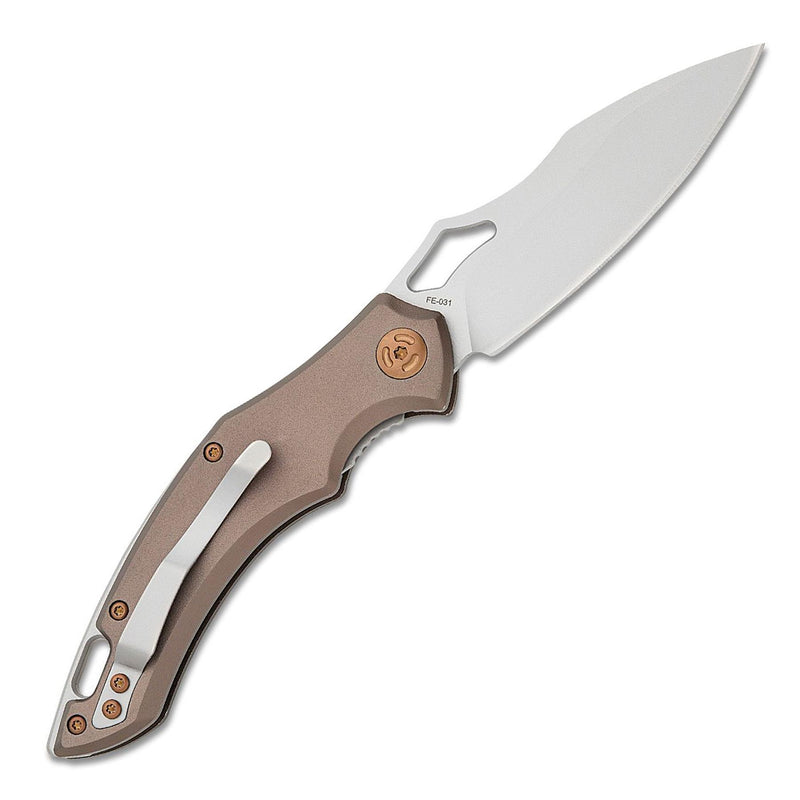 Fox Knives Sparrow pieghevole Pocket Drop Point Acciaio inossidabile 9CR13