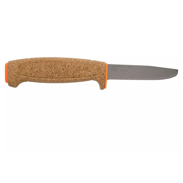 Morakniv Flowing Knife Serrato arancione in acciaio inossidabile a lama fissa universale