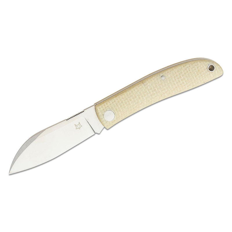 CITÀ FOX LIVRI COLLATO POCCHING LIVRI 61 HRC M390 ACCIAIO SHEEPSFOOT MICARTA