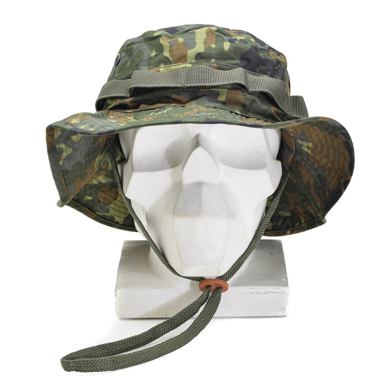 Mil-Tec Brand Style Military Style Ripstop Boonie Hat Lightweight Flecktarn Army Cap