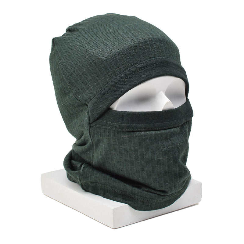 Army Danish Army Olive Balaclava Fuoco Maschera leggera per il volto leggero nuovo