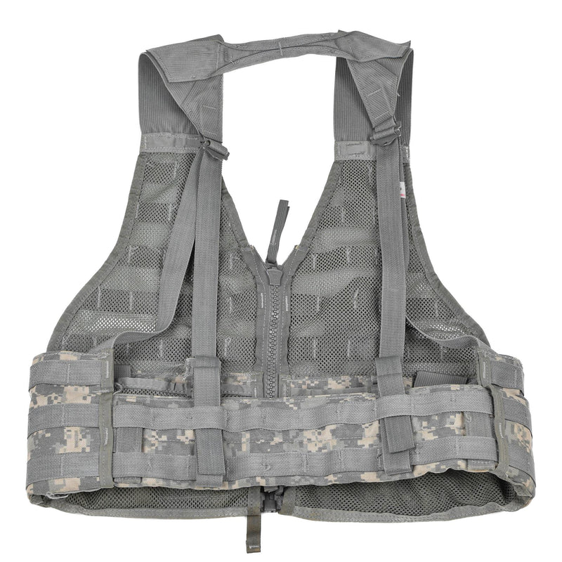 Match tattico dell'esercito americano originale Molle II regolabile grigio scuro unica