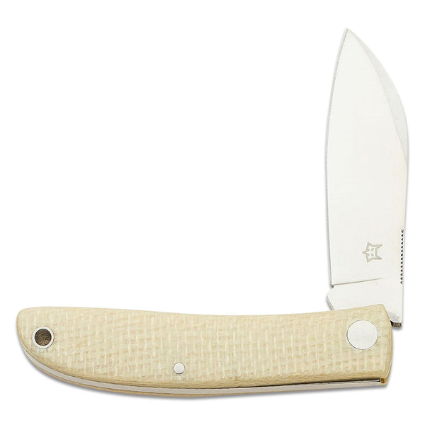 CITÀ FOX LIVRI COLLATO POCCHING LIVRI 61 HRC M390 ACCIAIO SHEEPSFOOT MICARTA