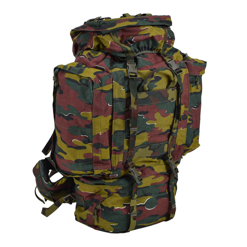 Originale Belgian Military 120L Backpack Tactical Gizzone Camo Borsa impermeabile Nuovo