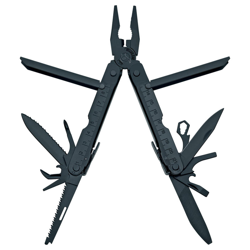 FOX COLPIVER ECPRERCER BF-200 Multi Tool Castello tascabile in acciaio inossidabile Nero