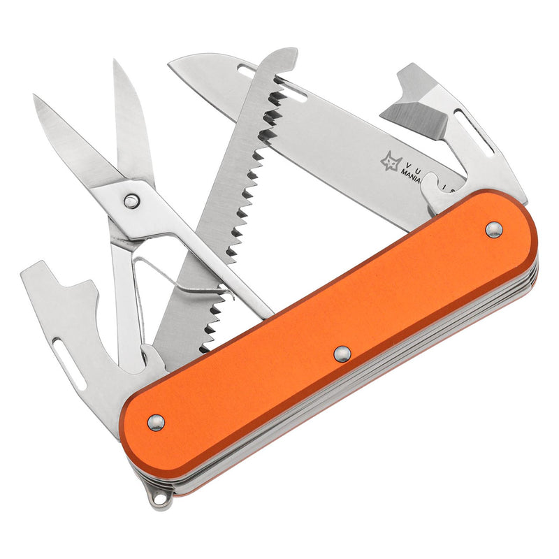 FOX COLPI Vulpis FX-VP130-SF5 o Multi Tool KIFE N690CO Arancione in acciaio in acciaio