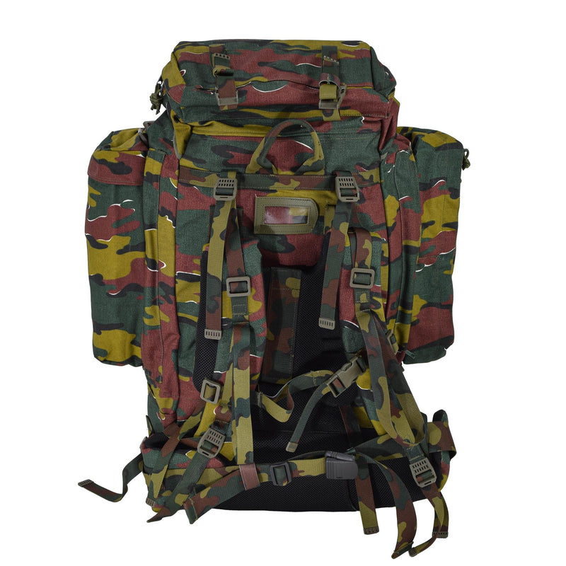 Originale Belgian Military 120L Backpack Tactical Gizzone Camo Borsa impermeabile Nuovo