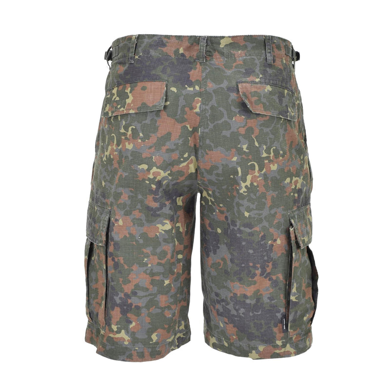 Mil-Tec Brand U.S. stile militare in preda a flecktarn camo ripstop field shorts