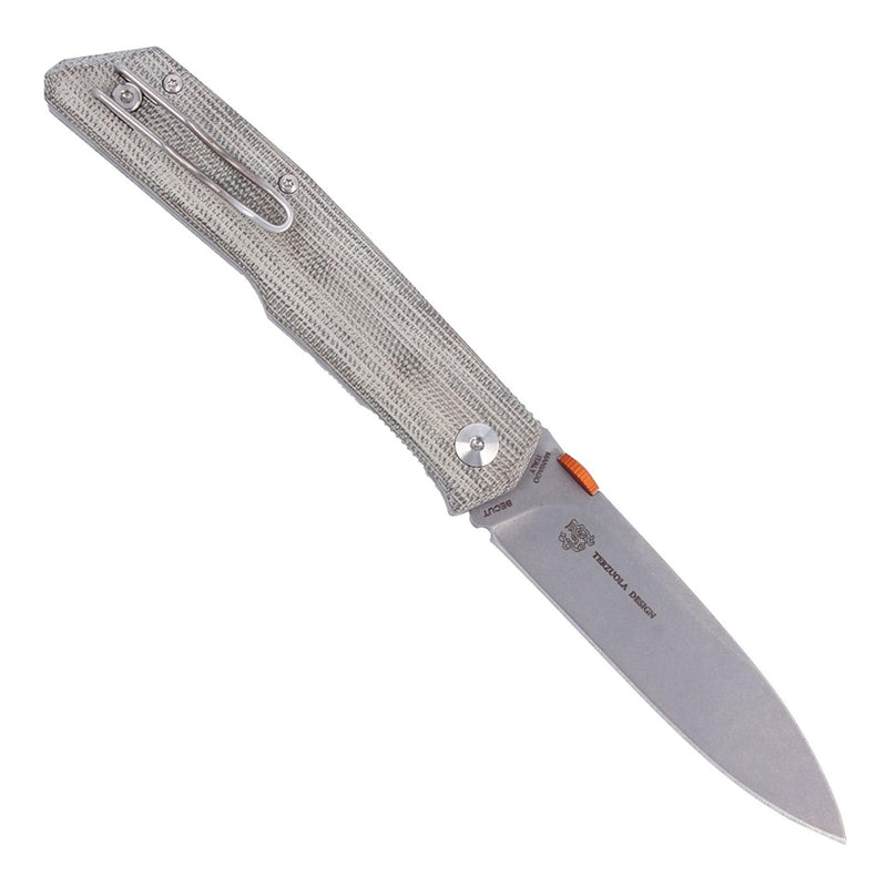 Fox coltelli il coltello pieghevole siciliano 59hrc Becut in acciaio inossidabile Micarta