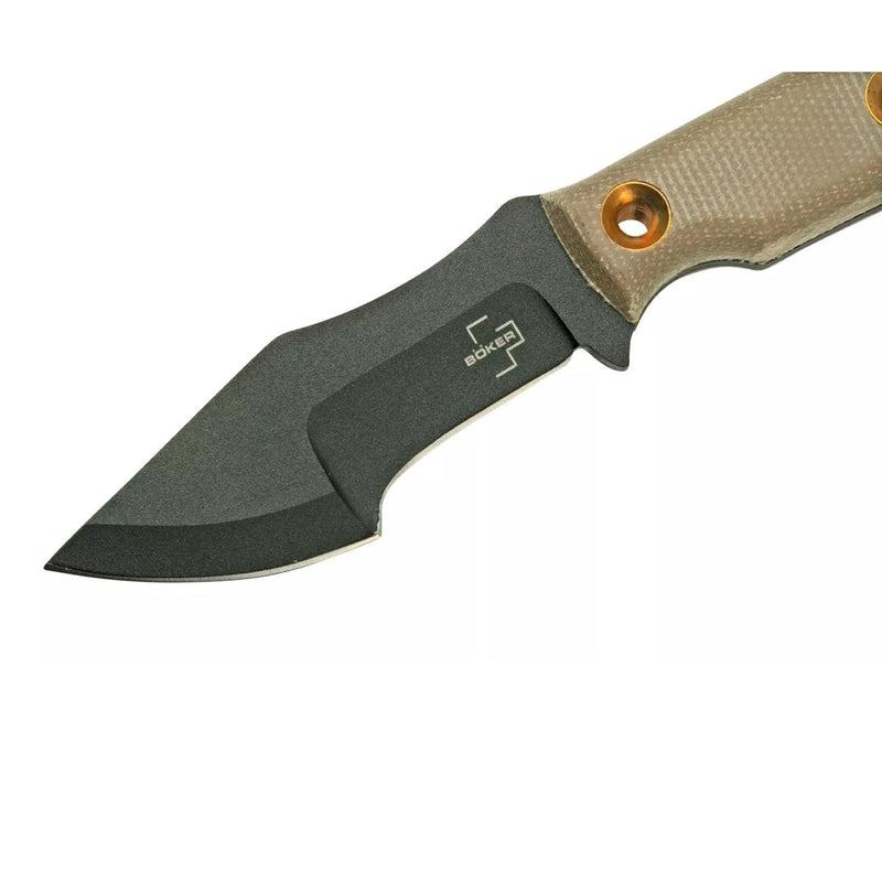 BOKER PLUS Micro Tracker Fila Fila Blade 1095 Strumento di sopravvivenza EDC con lama di carbonio