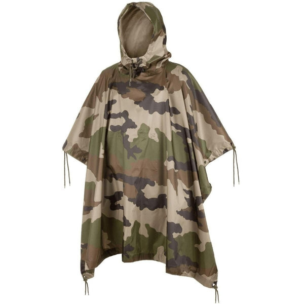 Brand Army Army Wateroproof Rain Rain Ripstop Poncho Cape Military CCE Mimetica