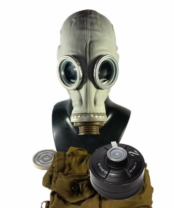 Maschera per gas militare GP-5 Filtro moderno CF F3 NATO Nuovo respiratorio genuino