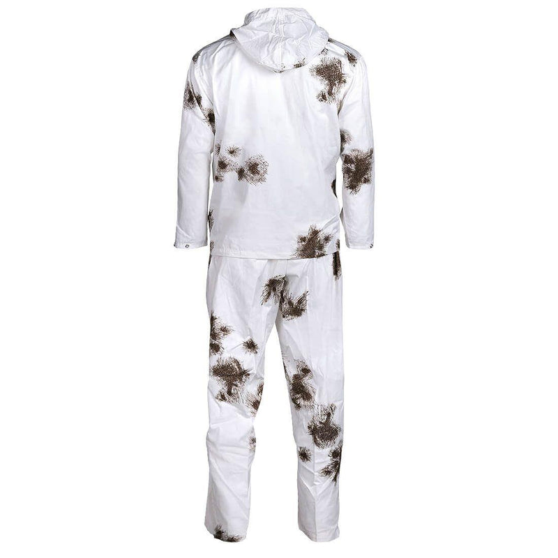 A.Blochl Giacca in stile esercito tedesco Snow camo camo reversibile strato uniforme esterno nuovo