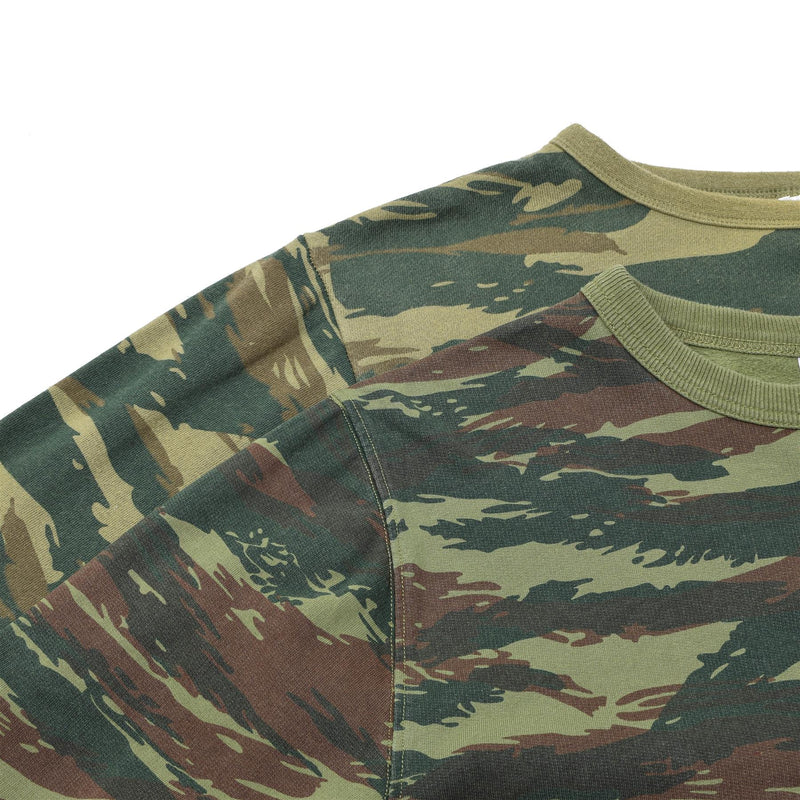 Farna dell'esercito greco originale Grecia Shirte di abbigliamento sportivo militare Lucertola camo